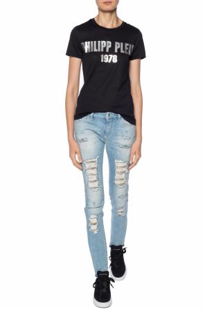 'ego ego' t-shirt with logo, zdjęcie 2 'ego ego' t-shirt with logo od Philipp Plein